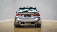 Pour BMW G81 M3 Touring Kit de carrosserie en Fiber de carbone sèche M3 Touring AE Diffuseur de lèvre avant en Fiber de carbone Spoiler Jupe latérale Capot