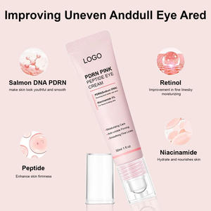 Crema Vegana Natural para el Contorno de Ojos con Ácido Hialurónico y Vitamina C para Ojeras y Arrugas Pdrn - Product Image 3