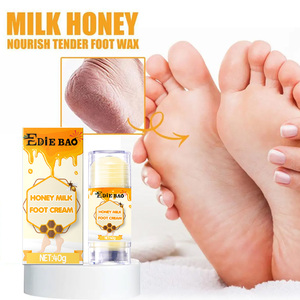 Ediebao Honey Milk <span class=keywords><strong>Crema</strong></span> Hidratante Real Anti craqueo Manos y Pie Talón Hidratante Stick Cuidado <span class=keywords><strong>DE</strong></span> LA PIEL FootCream Cera Mascarilla <span class=keywords><strong>para</strong></span> pies - Product Image 1