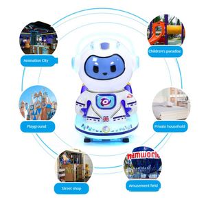 Nuevo Coche de Juguete Eléctrico para Niños con Monedas, Máquina de Juego MP5 con Columpio de Astronauta - Product Image 3