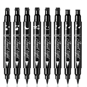 <span class=keywords><strong>Lápiz</strong></span> Delineador <span class=keywords><strong>de</strong></span> <span class=keywords><strong>Ojos</strong></span> <span class=keywords><strong>de</strong></span> Doble Punta, Resistente al Agua, <span class=keywords><strong>de</strong></span> Secado Rápido, con Sello Decorativo <span class=keywords><strong>de</strong></span> Color Chini - Product Image 1