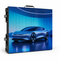 Écran LED de location intérieur P1.83 léger en aluminium moulé sous pression à verrouillage rapide, affichage LED 4K pour lancement de produits et salons automobiles