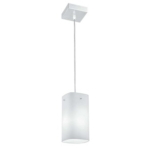 LUSTRE CARRÉ BLANC SNAK - 1XE27 60W - Product Image 1