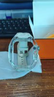 Market Pioneer Clear Case + Silikon Mod Kit Armband für Apple Watch Ultra 2 für iWatch Serien 11 10 9 8 7 6 5 45mm 46 49mm