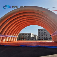 Structure gonflable géante personnalisée / Tente arquée / Dôme gonflable pour avions / Hangars gonflables de haute qualité