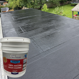 طلاء سيليكون مطاطي سائل سريع الامتصاص ومقاوم للماء لإصلاح تسربات الأسقف والجدران الخارجية وتغطية التشققات - Product Image 5