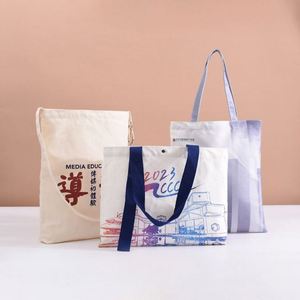 Wholesale Custom Large Capacity Canvas Beach <b>Tote</b> Bag Cotton Handle Personalized Logo for Women for Fans Party Event Business - Product Image 2