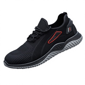 Chaussures de sécurité basses pour hommes, transfrontalières, respirantes, résistantes à l'écrasement, anti-perforation, anti-abrasion, protection électrique 6kV, idéales pour l'été - Product Image 1