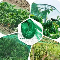 Günstiges UV-Schutznetz für Gemüse, Obst und Bäume gegen Vögel, Insekten und Bienen, Getriebegehäuse-Netz aus schwarzem PP-Material, 5 Jahre Garantie