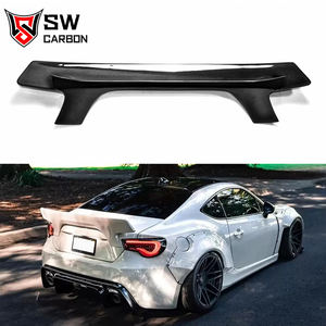 Alerón Trasero de Fibra de Carbono <span class=keywords><strong>Rocket</strong></span> <span class=keywords><strong>Bunny</strong></span> V1 para Toyota FT86 GT86 86 BRZ FRS ZN6 ZD6 2013-2019, Divisor de Maletero, Alerón Trasero, Kit de Aire - Product Image 1
