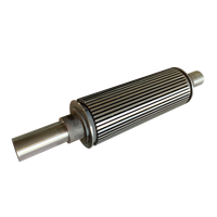 Service de machine CNC en acier inoxydable usinage CNC convoyeur à arbre long rouleau de renvoi PEHD