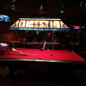 Oferta Especial: Lámpara de Billar Tiffany de 55 Pulgadas, Directo de Fábrica, Forma Rectangular, para Hogar, Bar, Comedor, con 6 Luces - Product Image 3