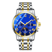 Reloj Mecánico para Hombre, Diseño Multifuncional con Esfera de Sol, Luna y Estrellas, Clásico y Atemporal, Gran Venta