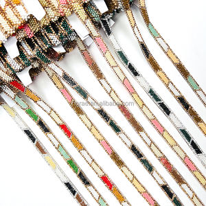 TM008 Nouveaux sacs de mélange de couleurs pour accessoires vestimentaires, garniture en perles, strass et cristaux, avec code-barres, et accessoires de strass à <span class=keywords><strong>coller</strong></span> - Product Image 1