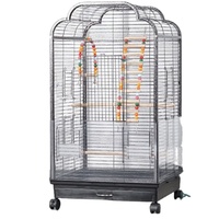 Villa pour oiseaux en métal de haute qualité, cage multifonctionnelle pour l'élevage en groupe de perroquets