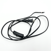 Cordon d'alimentation à prise américaine avec interrupteur marche/arrêt 304/303/317 pour lampe de table - Vente flash