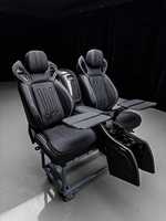 Sièges arrière de luxe en cuir PU pour W463 avec sièges Aero, écran tactile, porte-gobelets cachés, ventilation, chauffage et massage