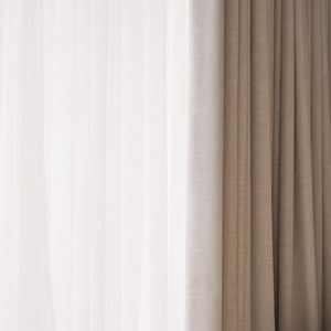 Cortinas Opacas Plisadas en Forma de S para el Hogar, Cortinas y Cenefas Suaves para Sala de Estar - Product Image 3