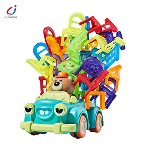 Chengji Interactive Stacking Chair Balance Game Toy 2024 Automatic Steering Acrobatic Toy Car Stacking Balancing Chair Game Toy