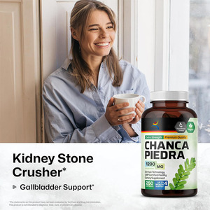 Oem <strong>Chanca</strong> <strong>Piedra</strong> Capsules Natural Kidney and Gallbladder Health Support Supplement 1200 mg Organic <strong>Chanca</strong> <strong>Piedra</strong> - Product Image 5