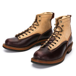 Producto Popular: Botas de Senderismo Casuales Inglesas Hechas a Mano para Hombre, de Cuero Vacuno, Aptas para Uso en Exteriores, Botas Chukka de Seguridad para Hombre - Product Image 3
