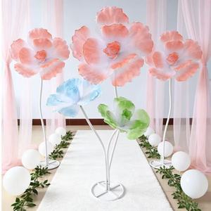 <span class=keywords><strong>Fleur</strong></span> artificielle pivoine en <span class=keywords><strong>lin</strong></span> dégradé, décoration <span class=keywords><strong>du</strong></span> Nouvel An chinois, support de présentation, marque Leader, style classique fait main, tendance - Product Image 1