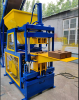 Machine à fabriquer des briques en argile RPT2-10, machine à blocs de pavés emboîtables, automatique, cycle de 10 à 15 secondes, 7,5 kW