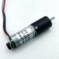 Moteur à engrenages planétaires à aimant permanent 12V FT-16PGM050 avec encodeur Hall 6PPR pour appareils électroménagers