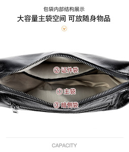 Fashion New Designer Crossbody Bags High Quality PU Leather Shoulder Messenger Bag Casual <b>Totes</b> Luxury Women Handbags and Purses - Product Image 3