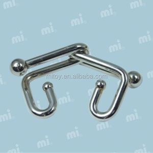 Bán Buôn Câu Đố Giải Pháp Kim Loại Câu Đố Brain Teasers Mở Khóa Trò Chơi Ma Thuật Lừa Đồ Chơi - Product Image 5