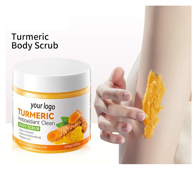 Turmeric Face Body Brightening Lip Scrub - Private Label