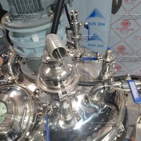 Homogeneizador Emulsionador Eléctrico Móvil de 300L con Calentamiento al Vacío |   Máquina Mezcladora de Crema y Loción Cosmética