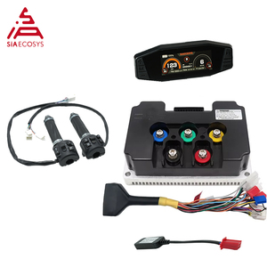 Kits de contrôleurs Fardriver ND72450 pour moto, programmables 450A BLDC avec câble USB, affichage et accélérateur, 3000W-5000W - Product Image 1