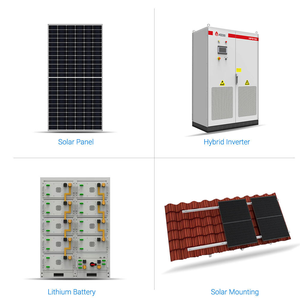 ATESS EU/US Standard <strong>Solar</strong> <strong>System</strong> 30kw 50kW <strong>100kW</strong> 150kw 200kW 250kw 300kw 400kw 500kW 630kw Hybrid High Voltage <strong>Solar</strong> <strong>System</strong> - Product Image 5