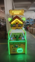 Jeu à pièces Nouveau mini simulateur de tireur de flipper pour enfants Arcade Machine Game Center Support anglais et chinois