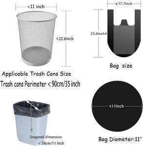<b>Kitchen</b> Garbage Bags and Green Trash Bag, Gallon <b>Kitchen</b> Trash Bags with Handles Small Trash Bags, Contractor Bags - Product Image 4