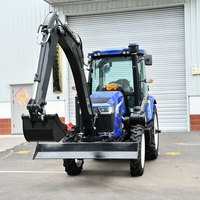 Gebrauchter Massey Ferguson Style 4x4 Frontlader Landwirtschaftlicher Traktor mit Weichai Dieselmotor und Getriebe
