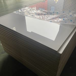 4x8 20 मिमी उच्च घनत्व mdf पैनल के साथ एक्रिलिक फिल्म uv प्रतिरोधी उच्च चमक आधुनिक ई 0 बोर्ड - Product Image 6