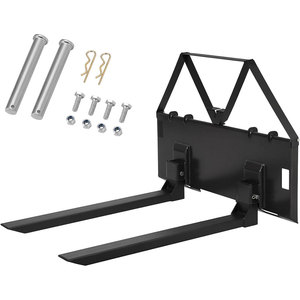 Fourches à palettes robustes Ambull Factory Wholesale 3200 LBS <span class=keywords><strong>pour</strong></span> tracteurs et chargeurs, fourches à palettes de 46 pouces <span class=keywords><strong>pour</strong></span> mini-chargeuses - Product Image 1