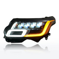 Phares LED SJC Auto pour Range Rover Vogue, Lampes Frontales Dynamiques, Accessoires Auto 2014-2017