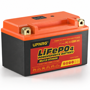 Batterie de démarrage de moto personnalisée LOGO 12,8 V YT4 YT5 YT7 LiFePO4 500CCA 4Ah 5Ah 7Ah – Remplacement de batterie au plomb-acide - Product Image 1