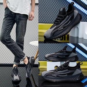 รองเท้าผ้าใบผู้ชายแบบสวมใส่สบาย ระบายอากาศได้ดี มีเชือกผูก เหมาะสำหรับวัยรุ่น ใส่ได้ทุกฤดู ดีไซน์ตาข่าย พื้นนุ่ม แบบโคโค่ป๊อปคอร์น เหมาะสำหรับเดิน - Product Image 5