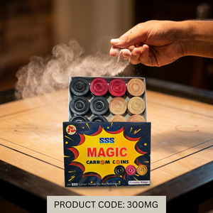 Juego de Monedas de Carrom Mágicas de 8 mm, Fichas de Madera Impresas Personalizadas, Juego de Mesa para Interiores, Set de Regalo Modelo Jr-ind-c35 Uttar Pradesh - Product Image 5