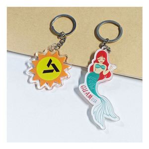 Design <b>Custom</b> Eco-Friendly Anime Printed Keychain Premium Metal Alloy Charms <b>Custom</b> Acrylic KeyChain for <b>Keys</b> - Product Image 3