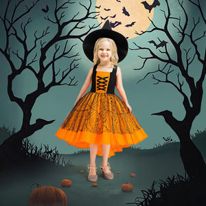 MQATZ actuación <span class=keywords><strong>de</strong></span> Halloween vestido <span class=keywords><strong>de</strong></span> princesa <span class=keywords><strong>para</strong></span> niños <span class=keywords><strong>bruja</strong></span> juego <span class=keywords><strong>de</strong></span> rol <span class=keywords><strong>disfraz</strong></span> Cosplay vestido niña vestido <span class=keywords><strong>de</strong></span> esmoquin - Product Image 1