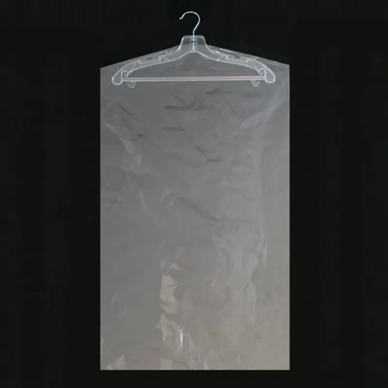 Aangepaste Stomerij Cover Plastic Zak Waskleding Zakken Voor Opknoping Kleding