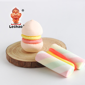 Hot Bán Dễ Thương Trái Cây Flavour Bánh Hamburger Hình Marshmallows Halal <span class=keywords><strong>Burger</strong></span> <span class=keywords><strong>Marshmallow</strong></span> Với Gummy Kẹo - Product Image 5