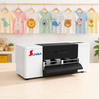Desktop DTF-printer met pigmentinkt, A3-formaat, AI-designfunctie, automatische nozzle-reiniging voor creatieve studio's en werkplaatsen