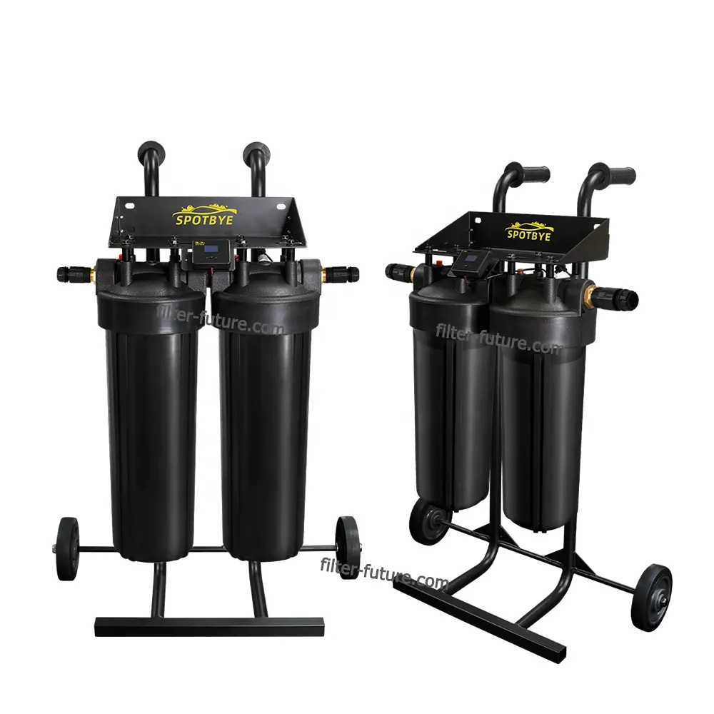 Deionized Filter Purification Di High Purity Water System Rinse Work Water Filtration DI Water System With TDS Display
