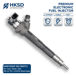 Iniettore Diesel Common Rail 0445110369 03L130277J 0445110368 per Motori VW Audi Seat Skoda Passat <span class=keywords><strong>Amarok</strong></span> Golf 2.0 TDI - Product Image 1